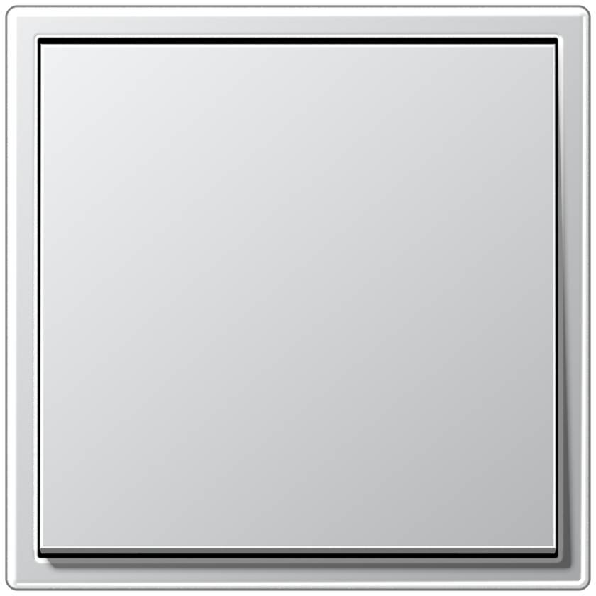 JUNG LS 990 switch in aluminium